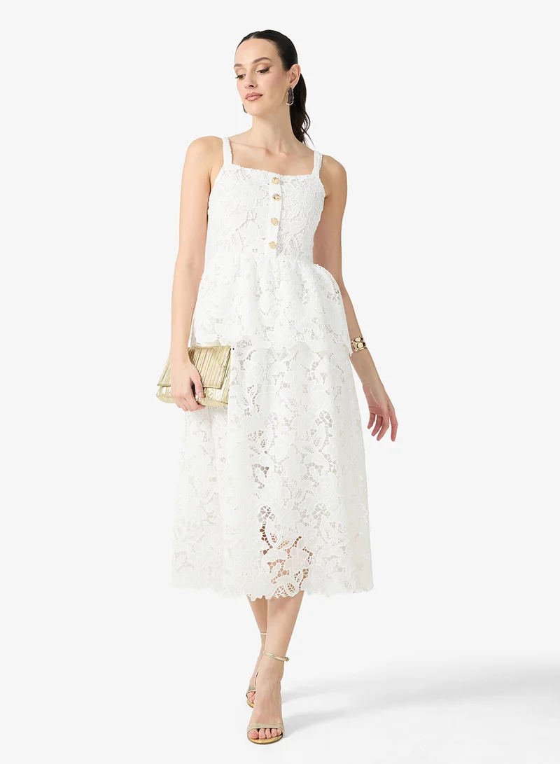 Ella Limited Edition Lace A-line Layered Dress